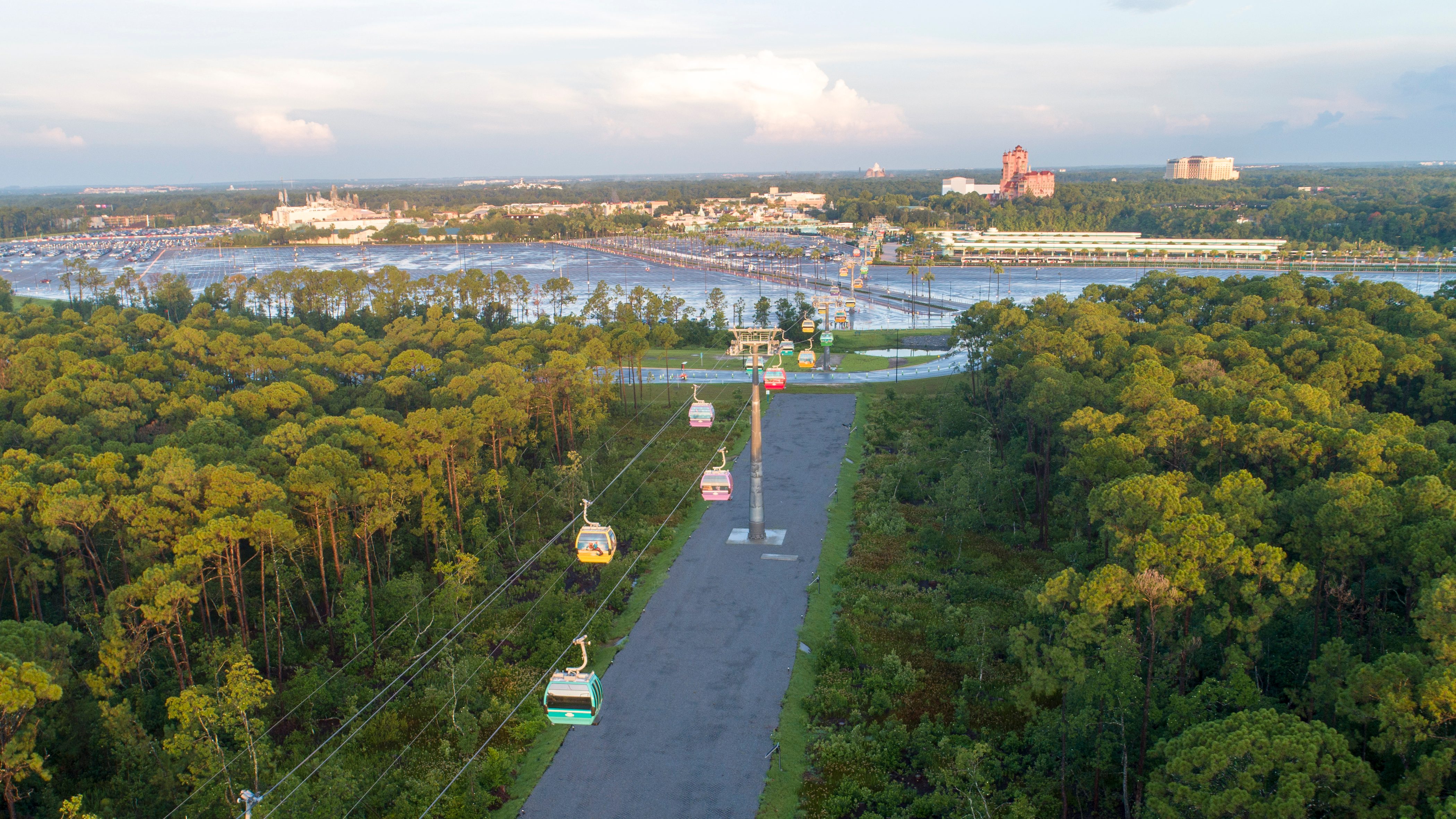 Skyliner Disney: Unveiling the Magical Journey with Stunning Aerial Views