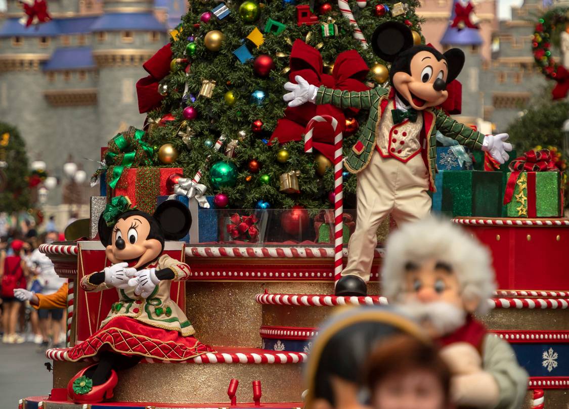 Confira a programação de natal do Walt Disney World