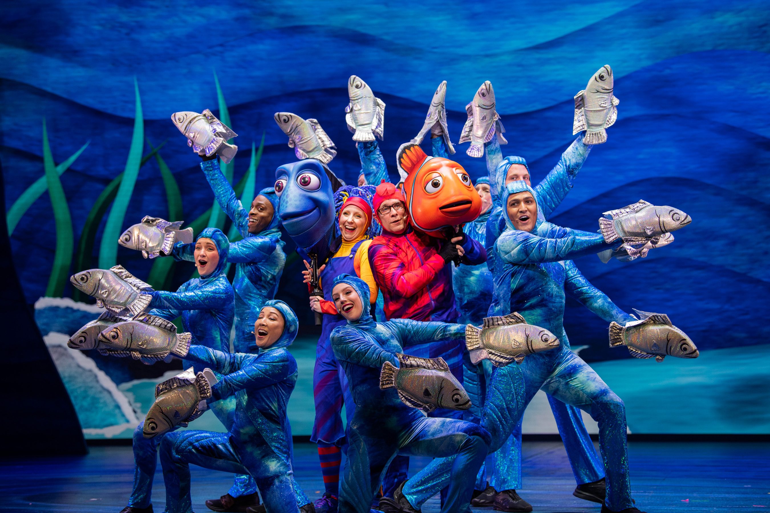 Vídeo: Veja as primeiras imagens do musical “Finding Nemo: The Big Blue… and Beyond!”