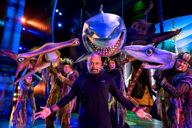 Shark Tank” Investor Daymond John Goes For a “Swim” with “Finding Nemo”  Sharks at Walt Disney World Resort